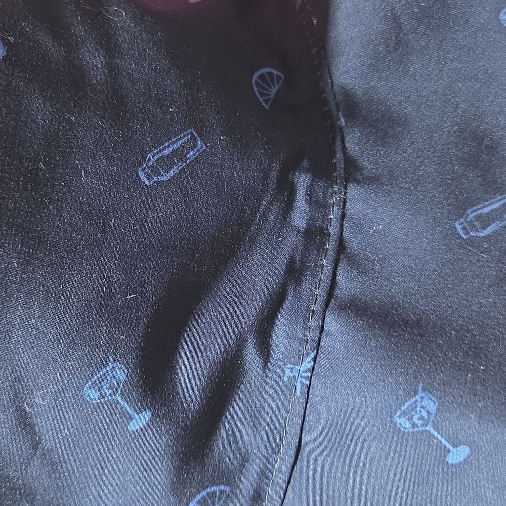 Blue Patterned Bucket Hat - Picture 4 of 4